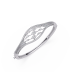 Openwork Marquise Diamond Bracelet