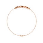 Diamond Leaf Chain Bracelet
