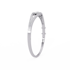 Oval Halo Diamond Bracelet