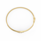 Oval Halo Diamond Bracelet