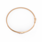 Oval Halo Diamond Bracelet