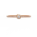 Diamond Halo Tennis Bracelet
