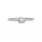 Emerald Cut Diamond Tennis Bracelet