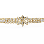 Floral Diamond Tennis Bracelet