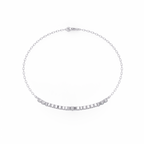 Floral Diamond Tennis Bracelet