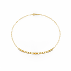 Floral Diamond Tennis Bracelet