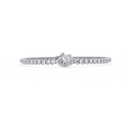 Marquise Halo Diamond Tennis Bracelet
