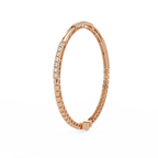 Classic Round Diamond Bar Tennis Bracelet