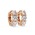 Classic 6-Prong Round Cut Solitaire Stud Earrings
