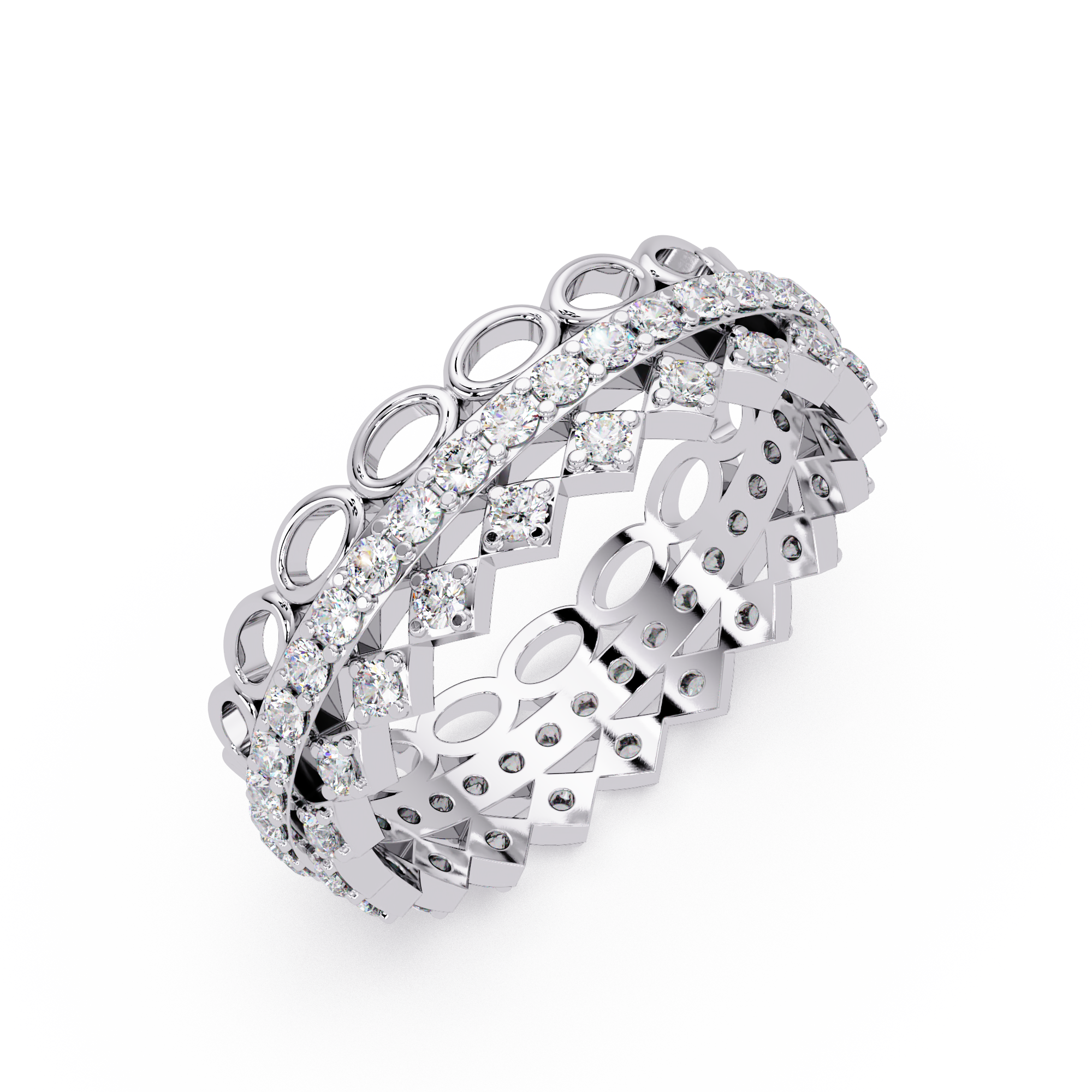 Cushion Cut Diamond Engagement Ring