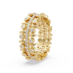 Multi-Shape Diamond Ornate Statement Ring