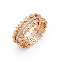 Multi-Shape Diamond Ornate Statement Ring