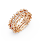 Multi-Shape Diamond Ornate Statement Ring