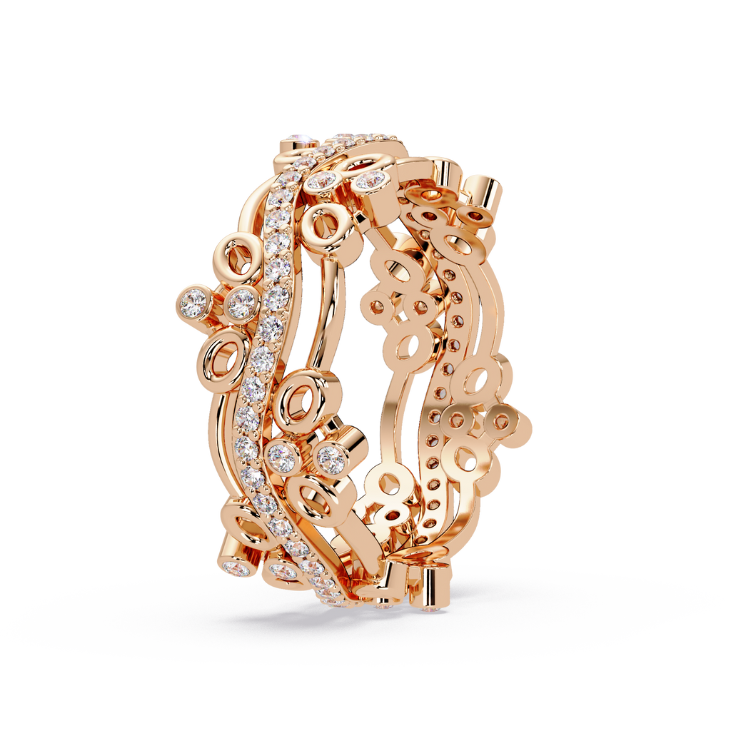 Vintage-Inspired Ornate Filigree Diamond Ring