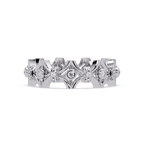 Emerald Square Diamond Eternity Ring