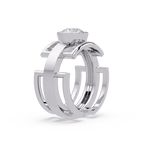Pear Cut Diamond Eternity Ring