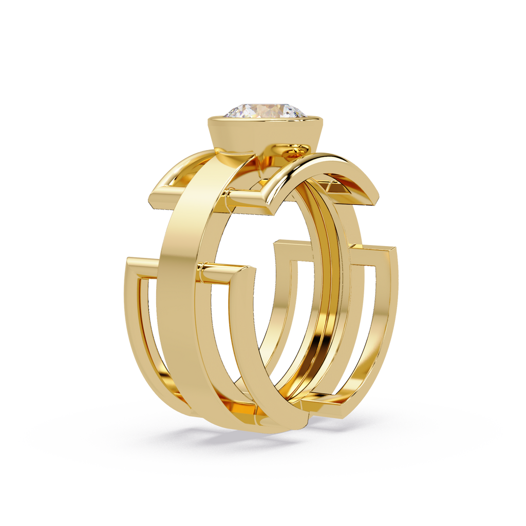Pear Cut Diamond Eternity Ring