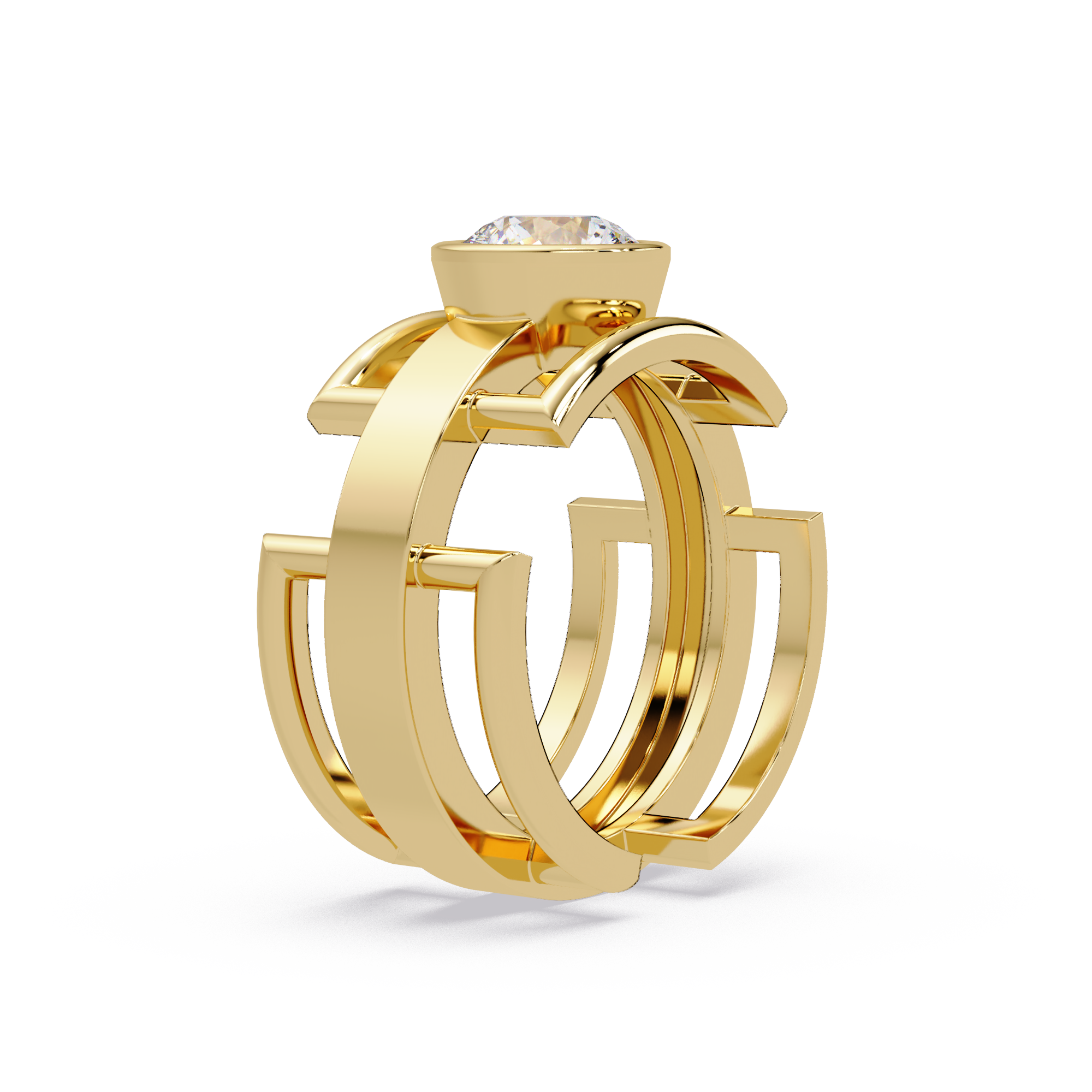 Pear Cut Diamond Eternity Ring