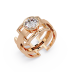 Pear Cut Diamond Eternity Ring