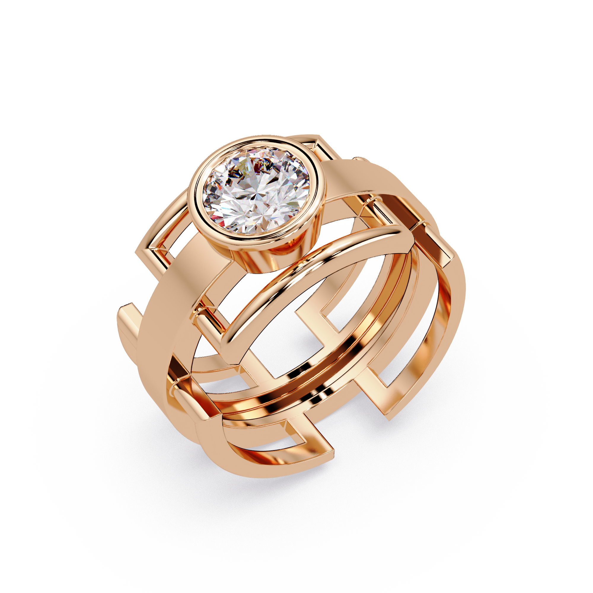 Pear Cut Diamond Eternity Ring