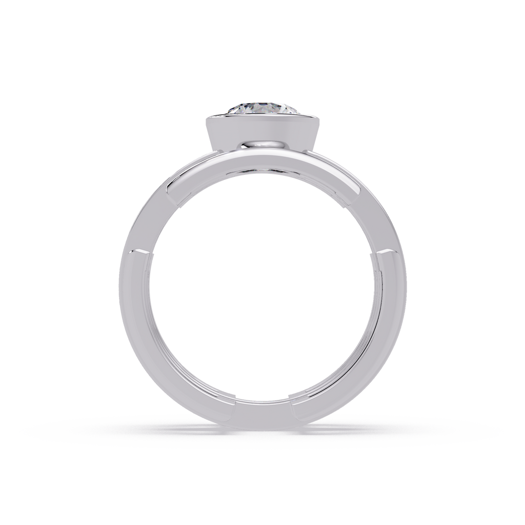 Pear Cut Diamond Eternity Ring