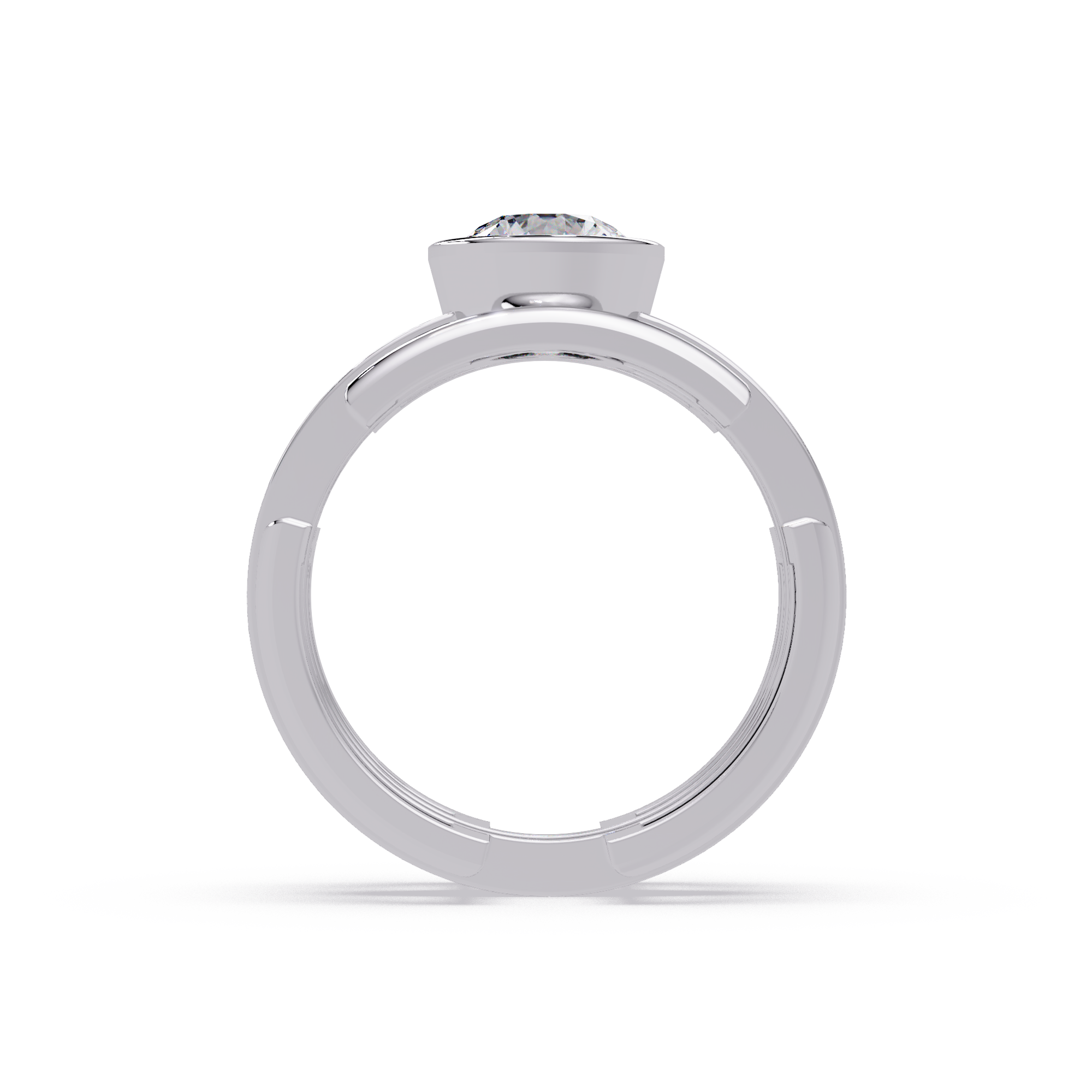 Pear Cut Diamond Eternity Ring