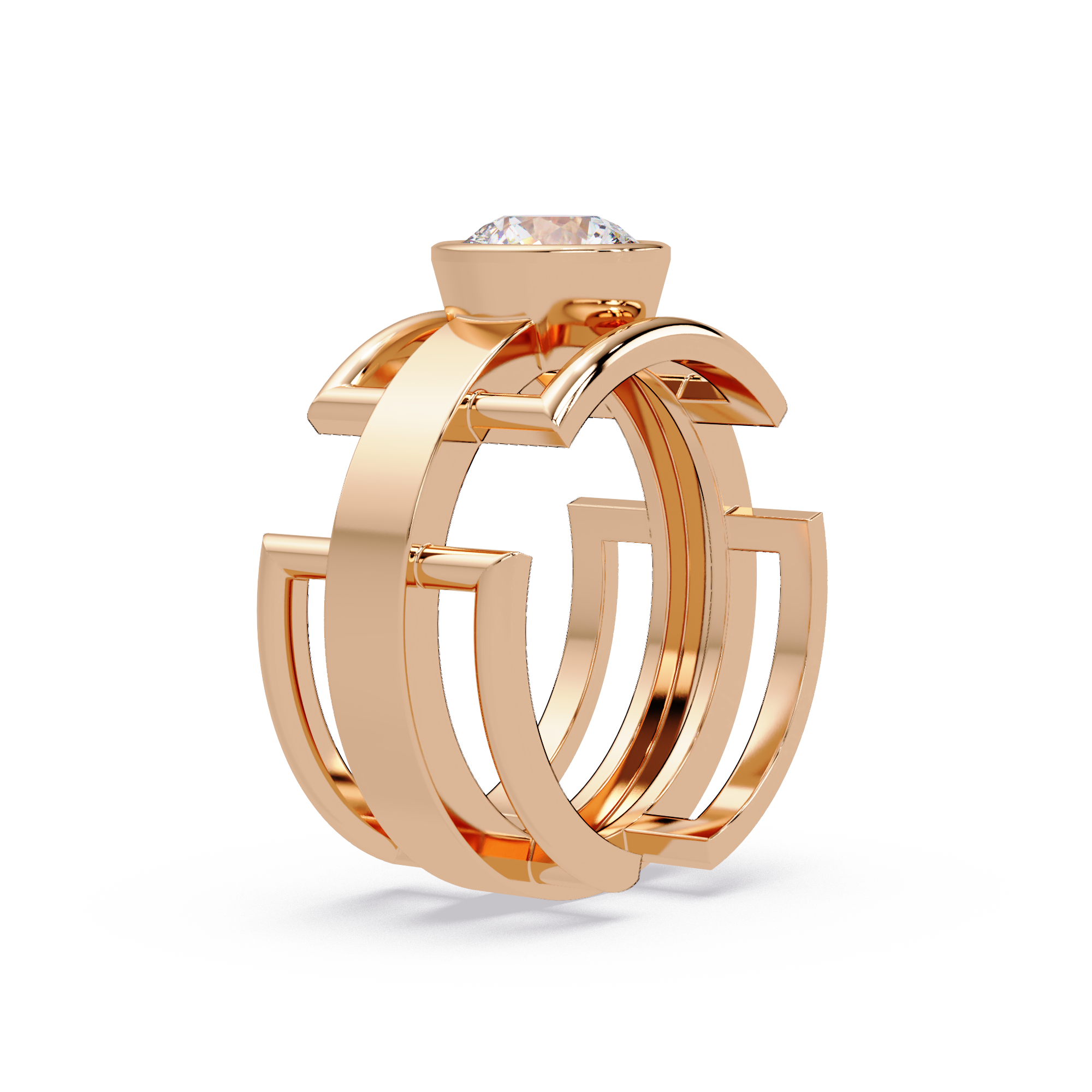 Pear Cut Diamond Eternity Ring