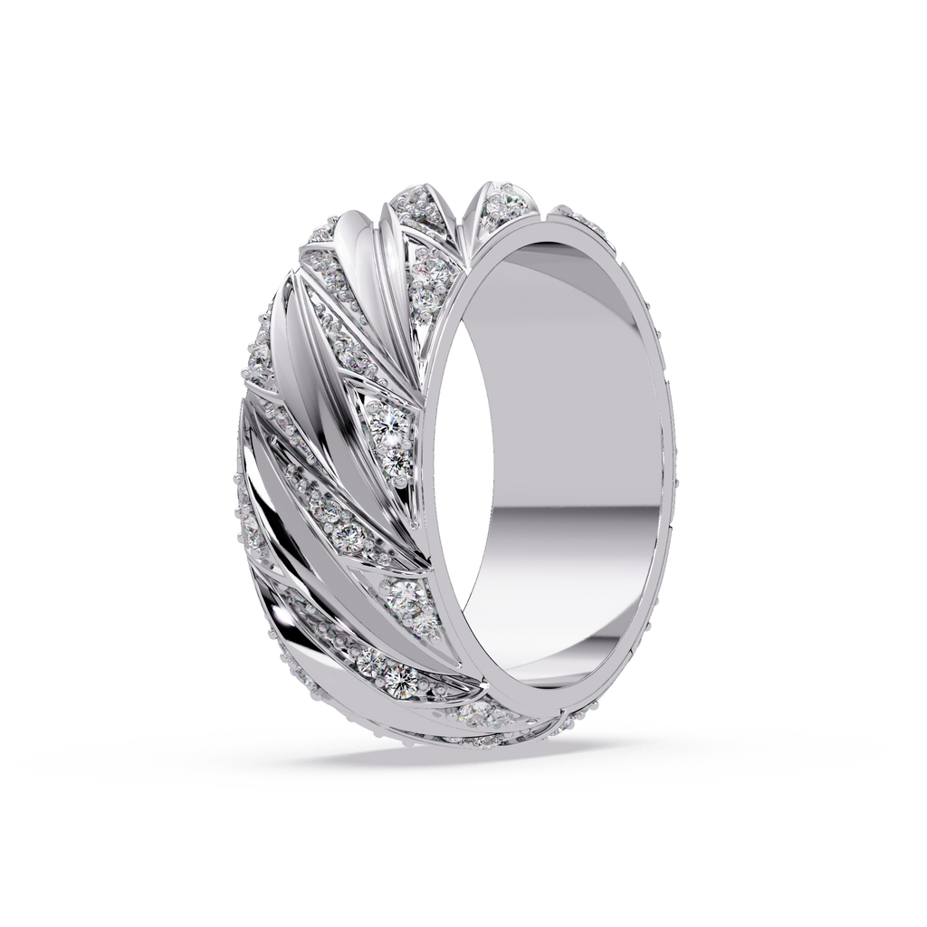 Radiant Cut Diamond Ladies Ring