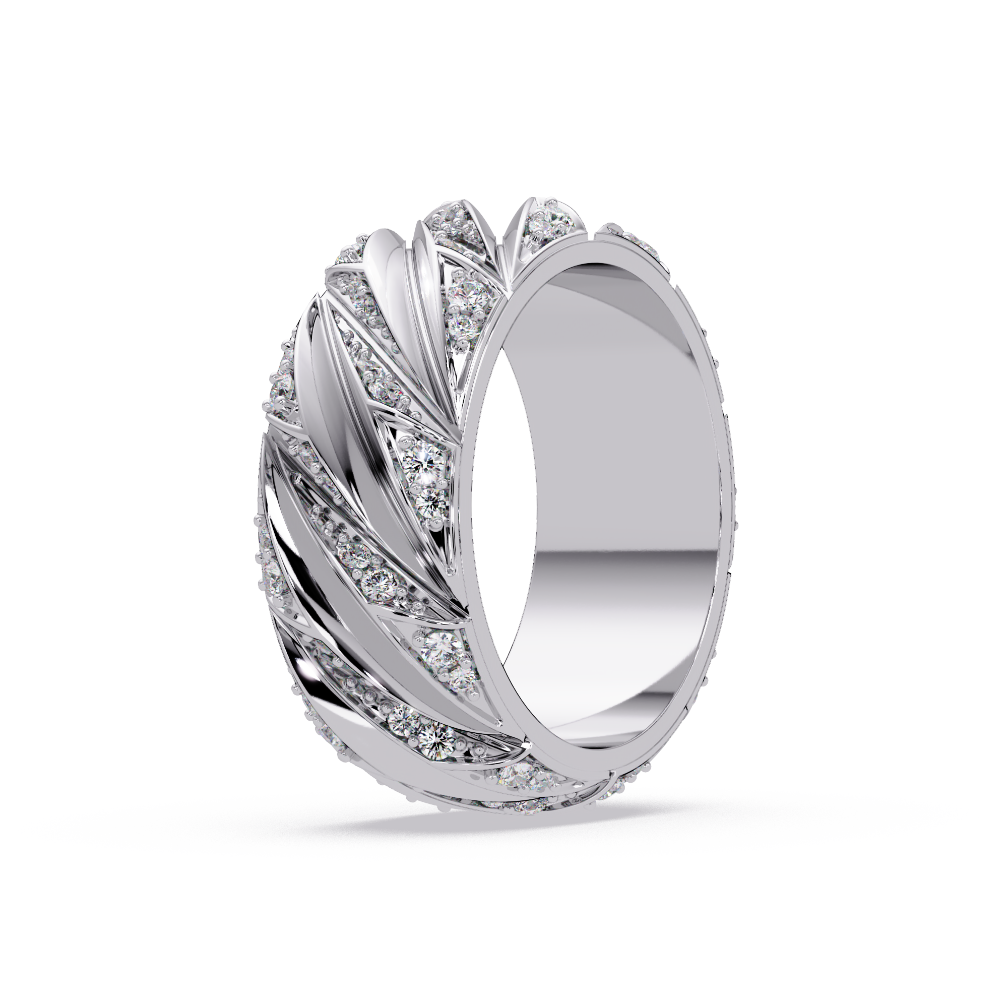Radiant Cut Diamond Ladies Ring