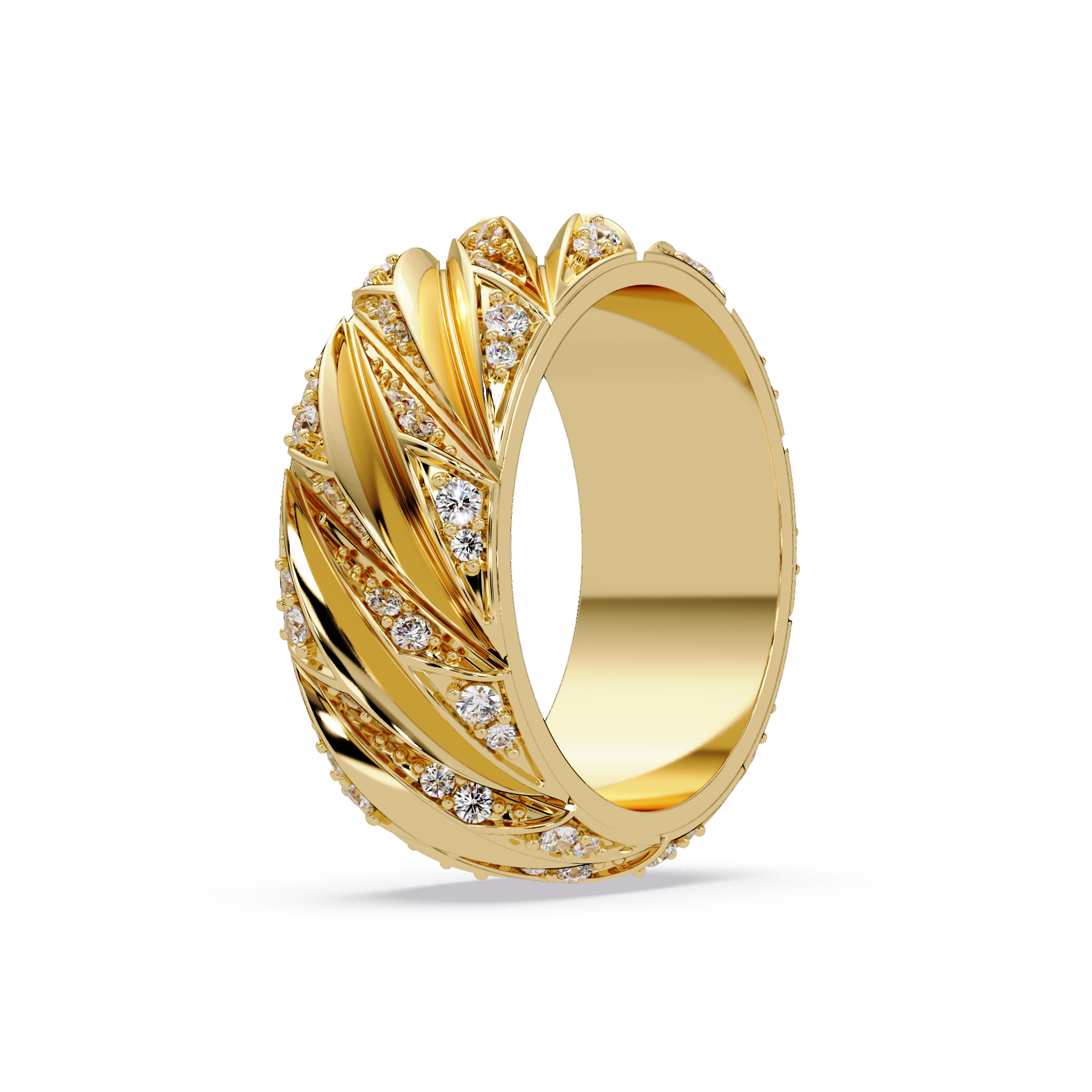 Radiant Cut Diamond Ladies Ring