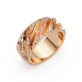 Radiant Cut Diamond Ladies Ring