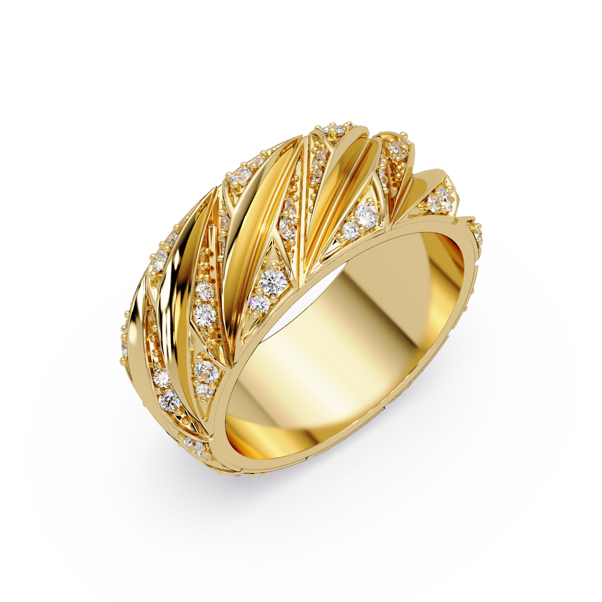 Radiant Cut Diamond Ladies Ring