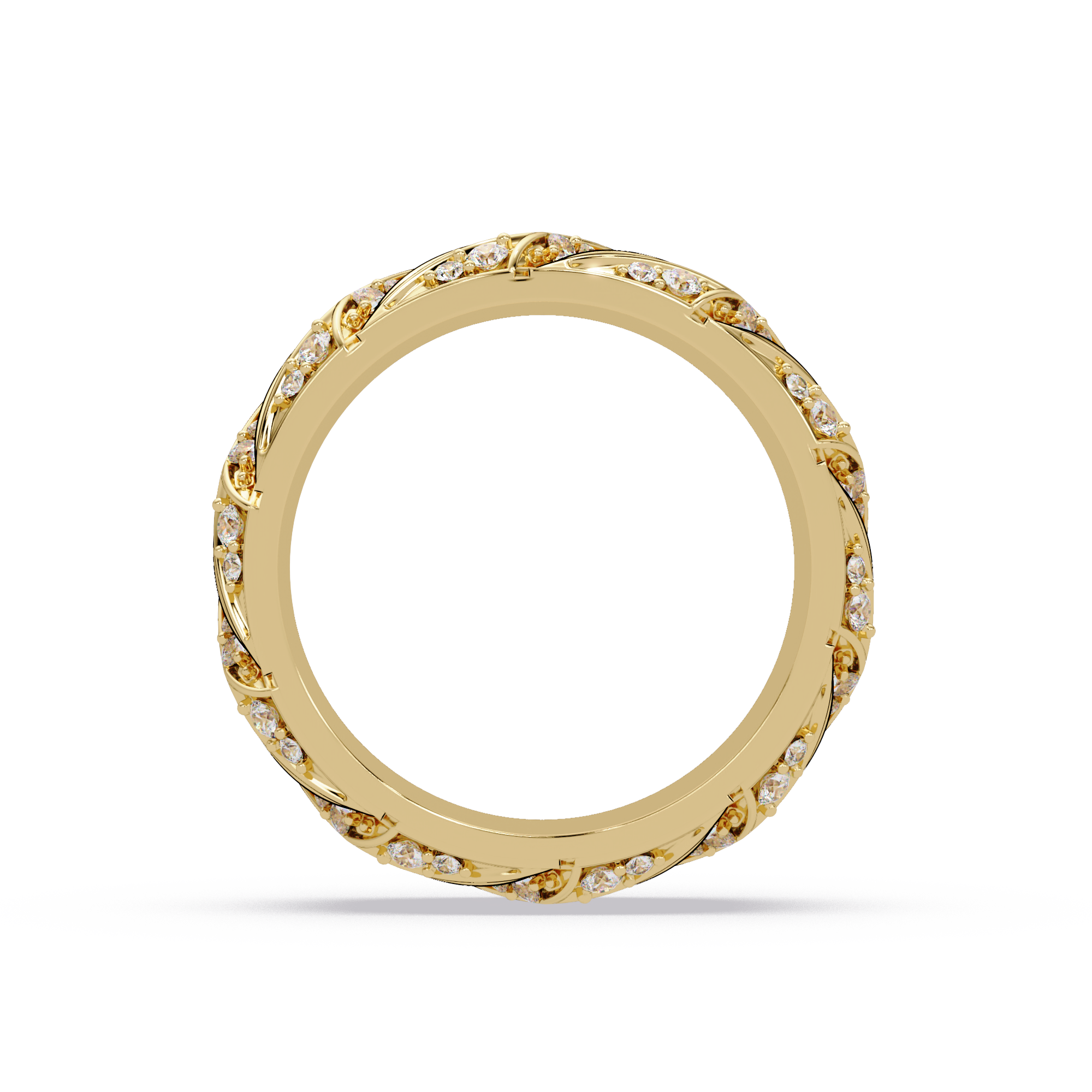 Radiant Cut Diamond Ladies Ring