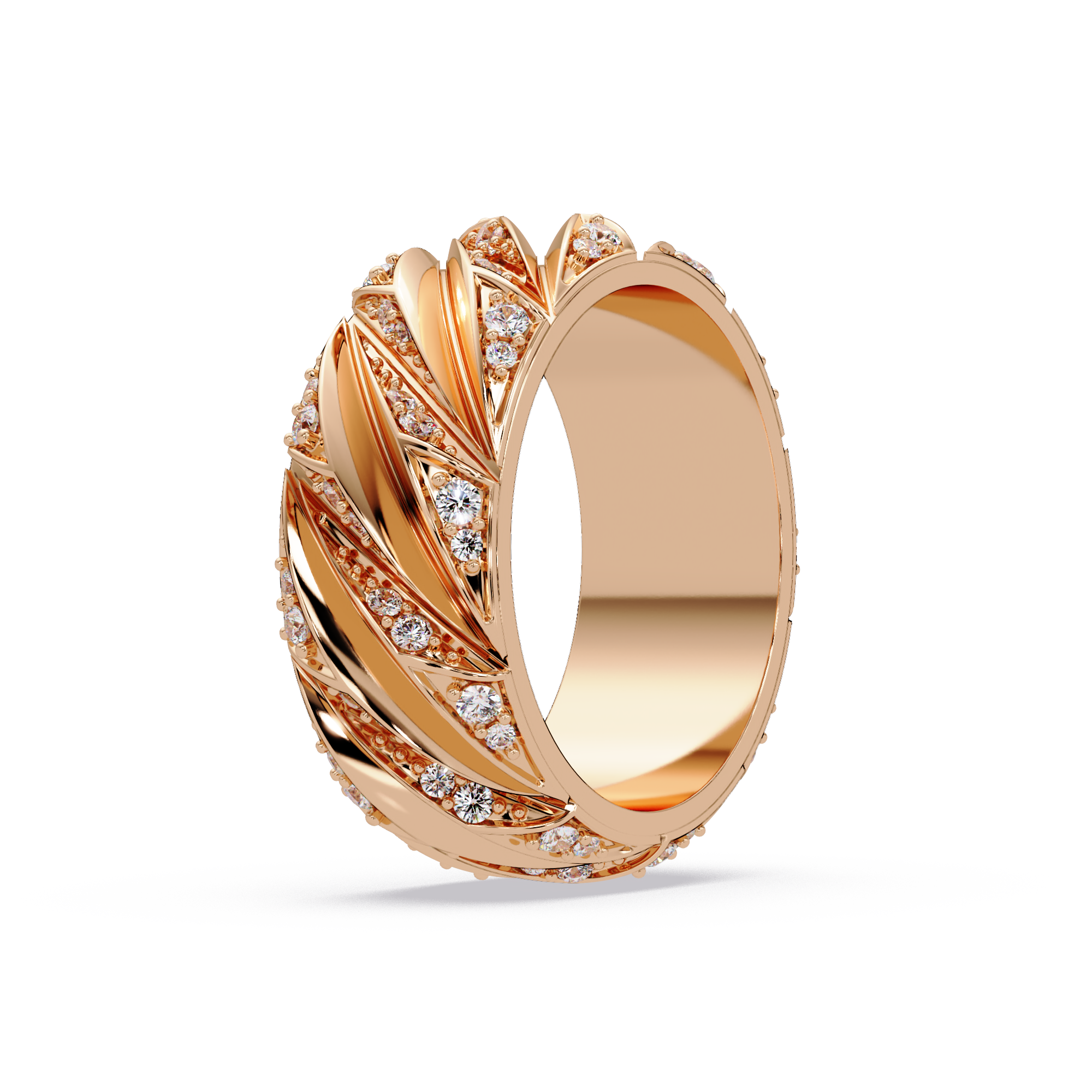 Radiant Cut Diamond Ladies Ring