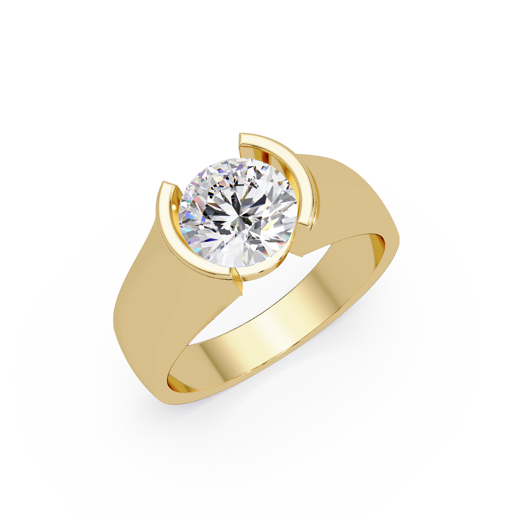 Multi-Shape Diamond Eternity Ladies Ring