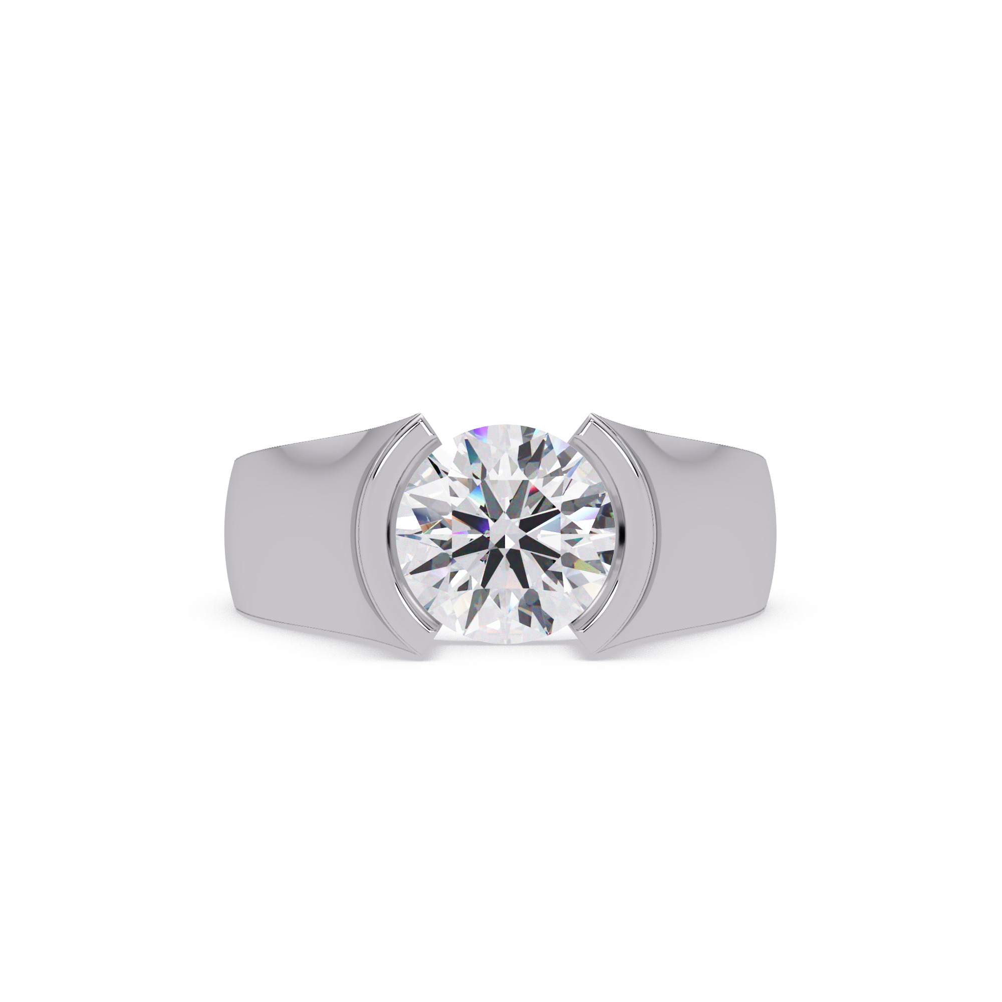 Multi-Shape Diamond Eternity Ladies Ring