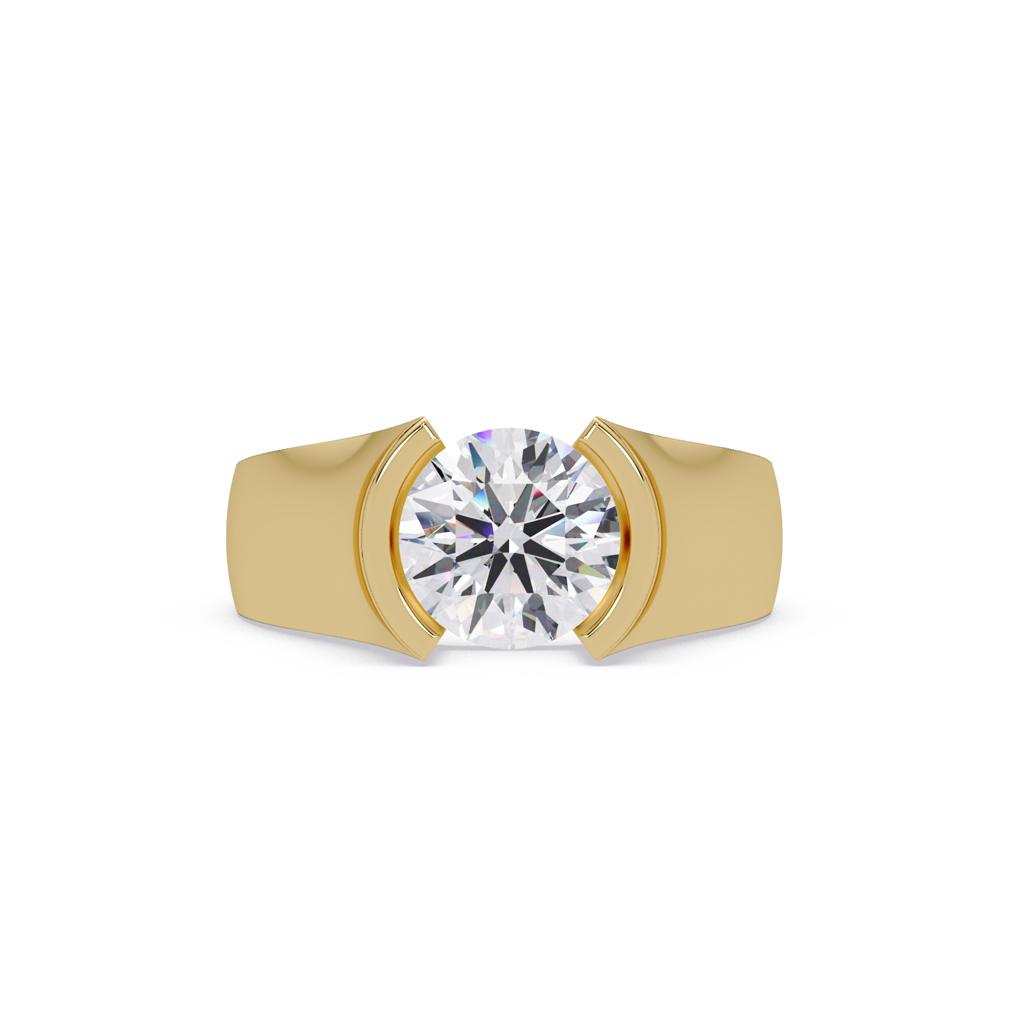 Multi-Shape Diamond Eternity Ladies Ring