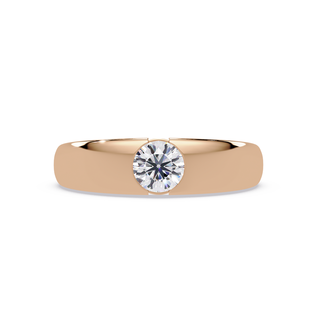 Radiant and Round Cut Diamond Eternity Ladies Ring