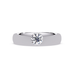 Radiant and Round Cut Diamond Eternity Ladies Ring