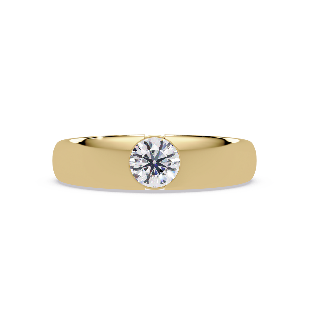 Radiant and Round Cut Diamond Eternity Ladies Ring