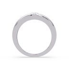 Radiant and Round Cut Diamond Eternity Ladies Ring