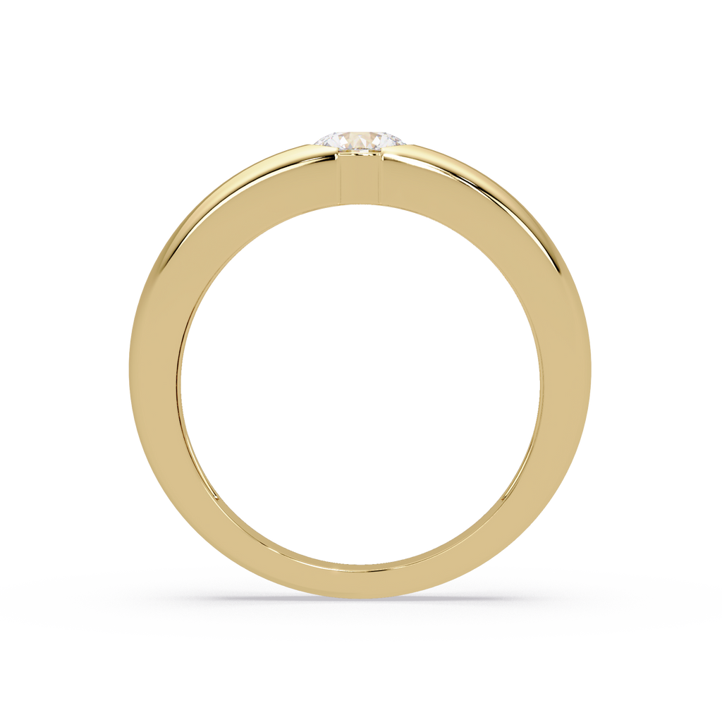 Radiant and Round Cut Diamond Eternity Ladies Ring