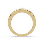 Radiant and Round Cut Diamond Eternity Ladies Ring