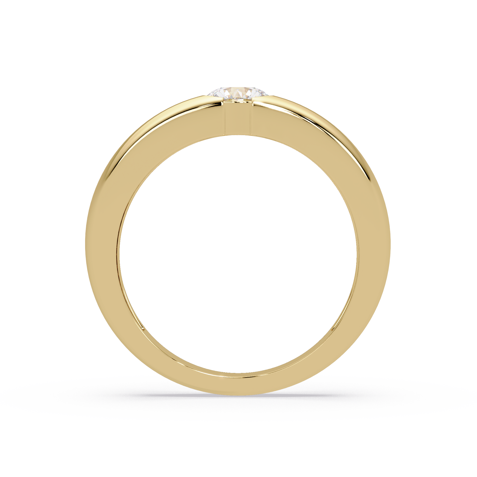 Radiant and Round Cut Diamond Eternity Ladies Ring