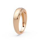 Radiant and Round Cut Diamond Eternity Ladies Ring