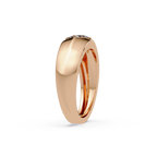 Solitaire Round Cut Diamond Halo Statement Ladies Ring