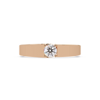 Radiant & Round Cut Diamond Band Ring