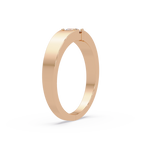 Radiant & Round Cut Diamond Band Ring