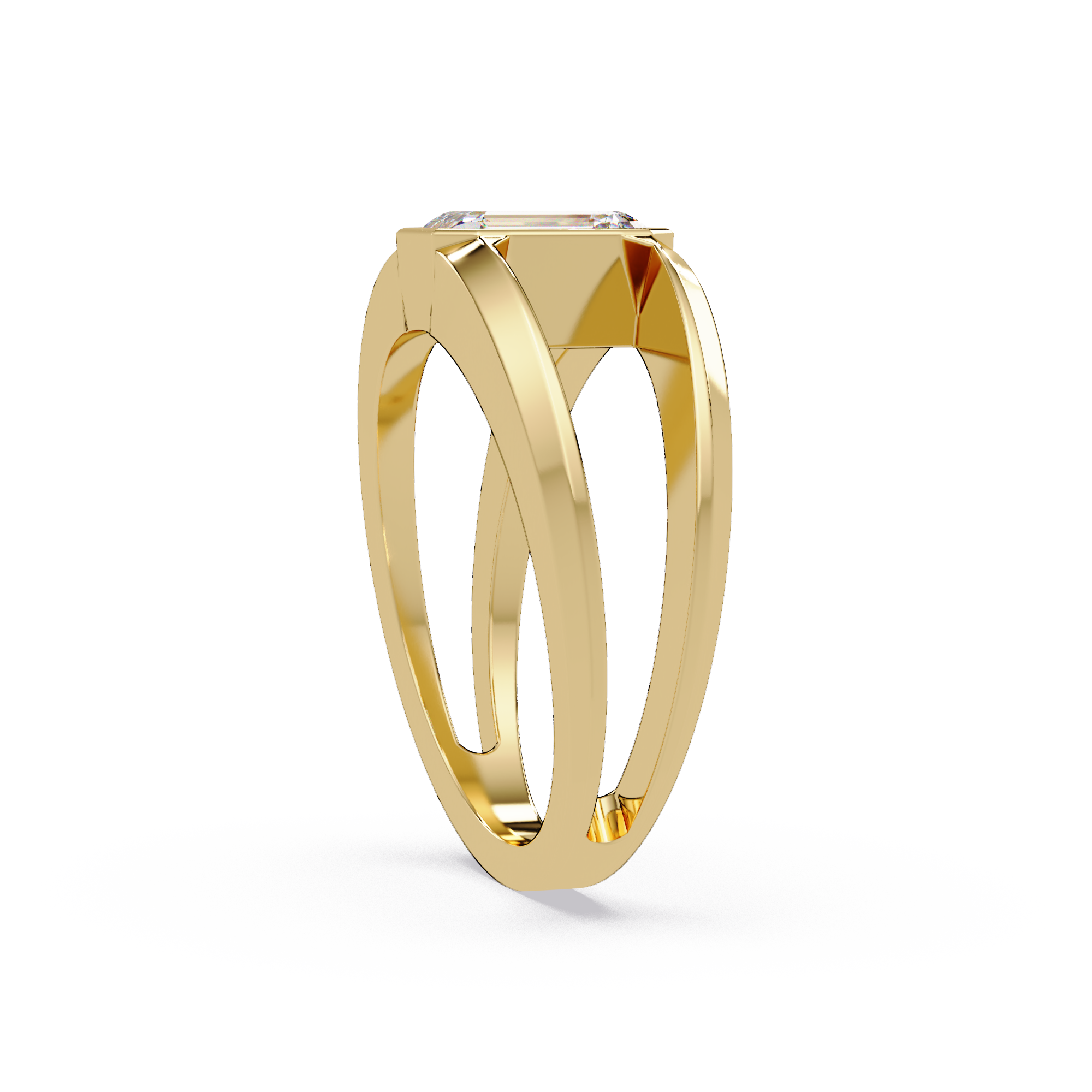 Emerald, Marquise & Round Cut Diamond Ladies Ring