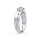 Round & Marquise Cut Diamond Ladies Ring